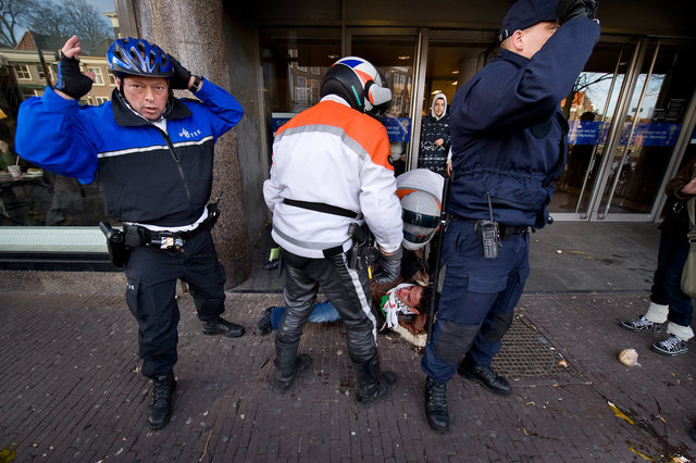 scholieren protest