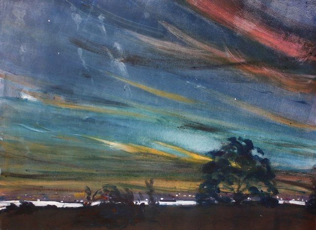 Pier Twilight 22 x 30"