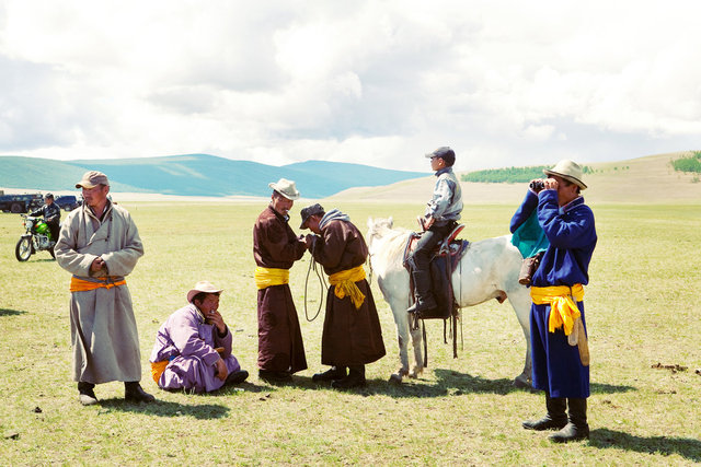 Naadam Spectators