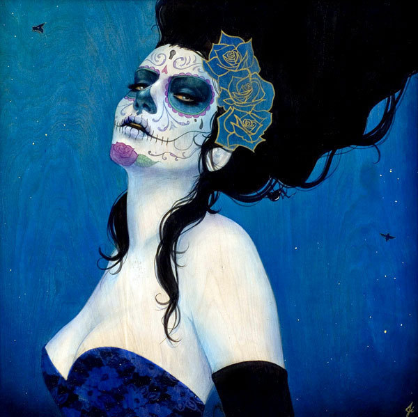 Blue Rose 24"x24" / 2008