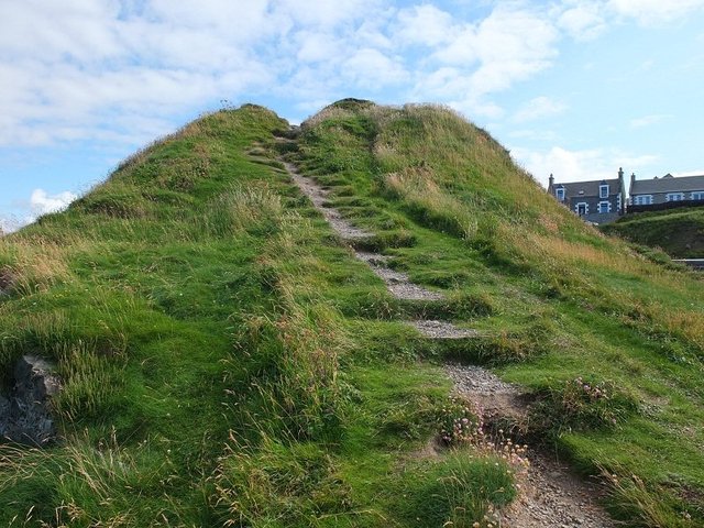 Coastal Mound Steps by Alison Gracie