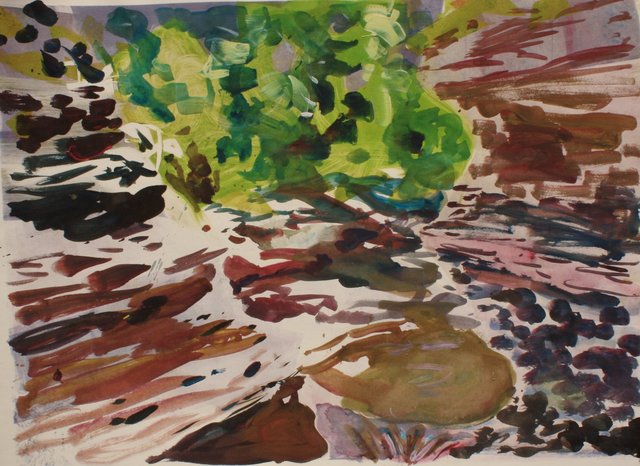 Small Gorge     22 x 29"
