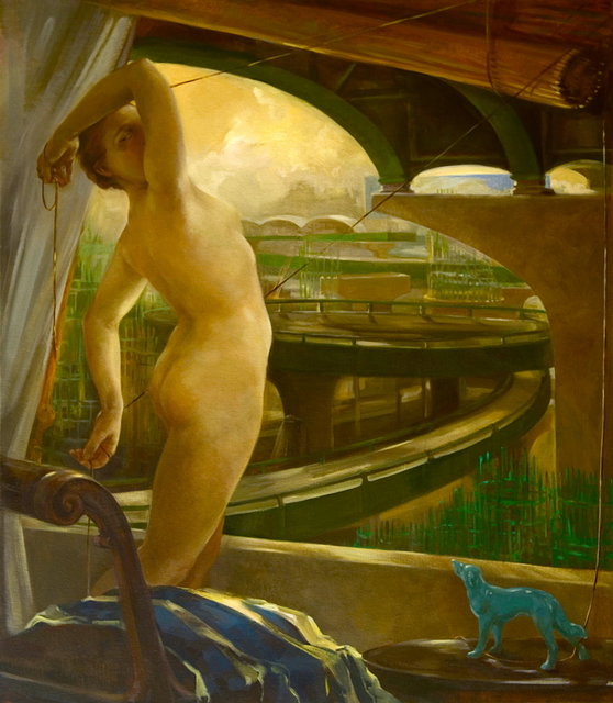New Day, oil on canvas, 39"x44"