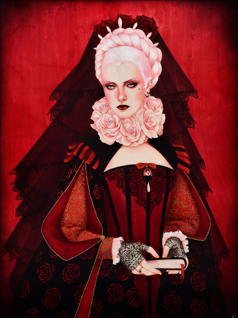 Tudor Rose 30"x40" / 2011