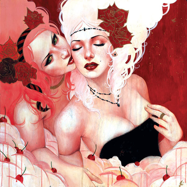 Cherry Cheesecake 24"x24" / 2007