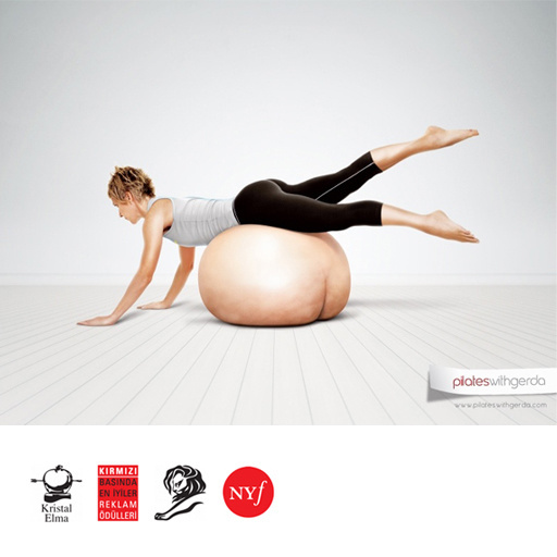 Pilates with Gerda Press Ads