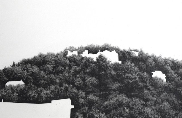 Pacific Northwest 4, 2012, graphite on paper, 7 x 10"