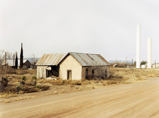 Trees and Stacks:  Valentine, Texas  2009