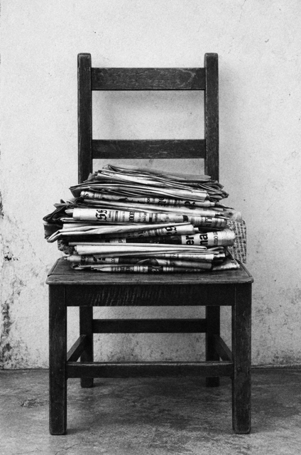 Sabine Villiard, Print & Pile #3, 2024 