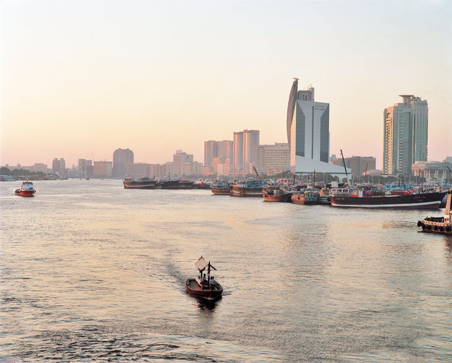 Dubai Creek and dhow wharfs 