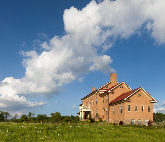 Federal Style Maryland Modern Home<br>By Ronald Johnston & Associates, Architects