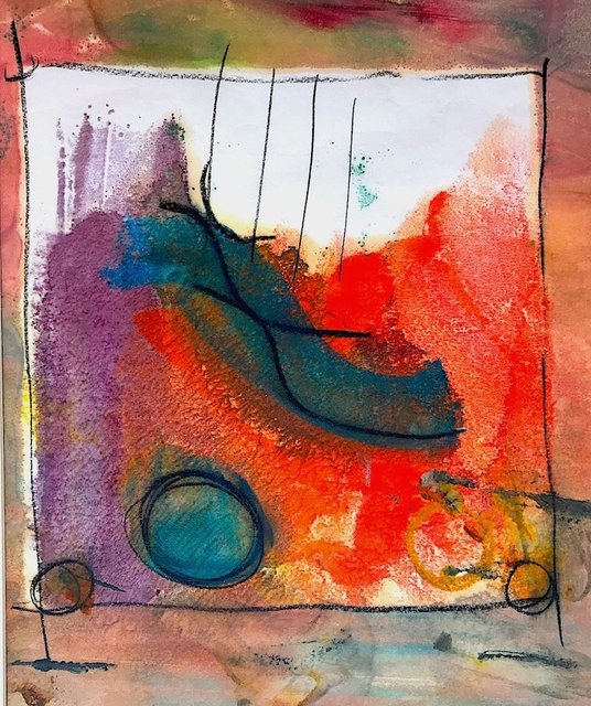 El Paso TX, Crossing - $400.00, 20x16 in