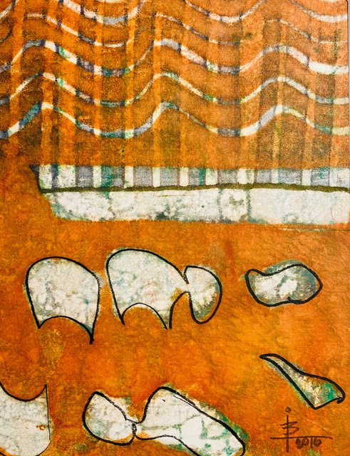 Arroyo Walk, NM $400.00, 20x16 in