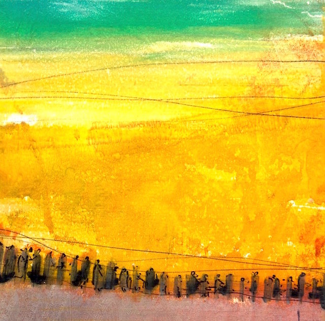 Wandering II $450 12x12 in
