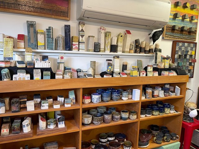 Clay and Casita display