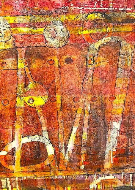 Separados, NM Border Series $900, 24x18 in