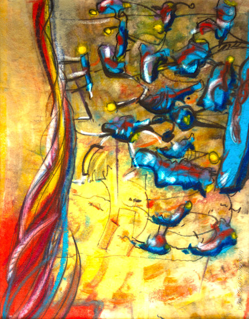 The Travellers $550 14x11 in