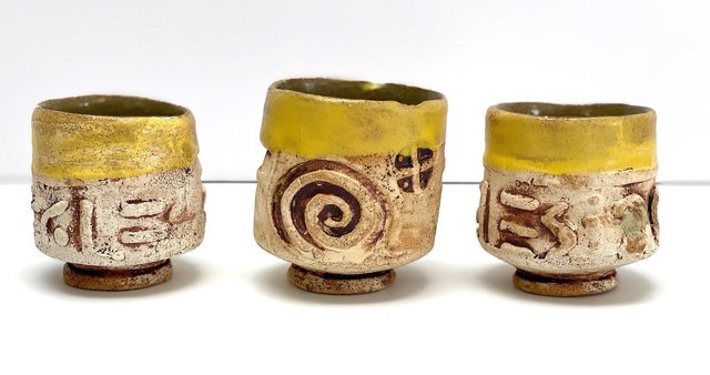 11. Cups & Bowls, $45 ea. 2-5" in Dia.