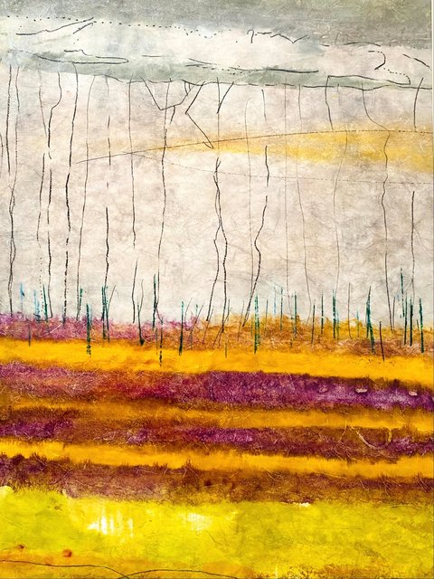 Bruce Ridge, Valles Caldera, NM - Monotype 36x24 in.$2,250.00