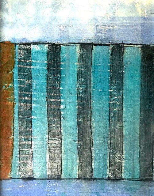 Morley Gate - Nogales, AZ Border Series $750, 24x18 in