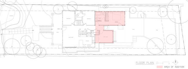 Hilltop House - Site Plan / Floor Plan