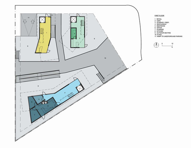 Adams Square Gateway Project - First Floor Plan