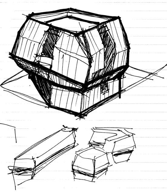 Adams Square Gateway Project - Design Sketches