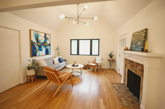 Shift House - Addition & ADU - Living Room