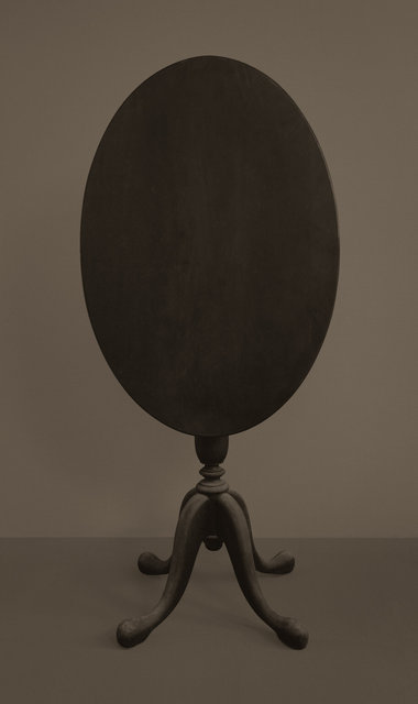 Tilt Top Table, (oval), c2023