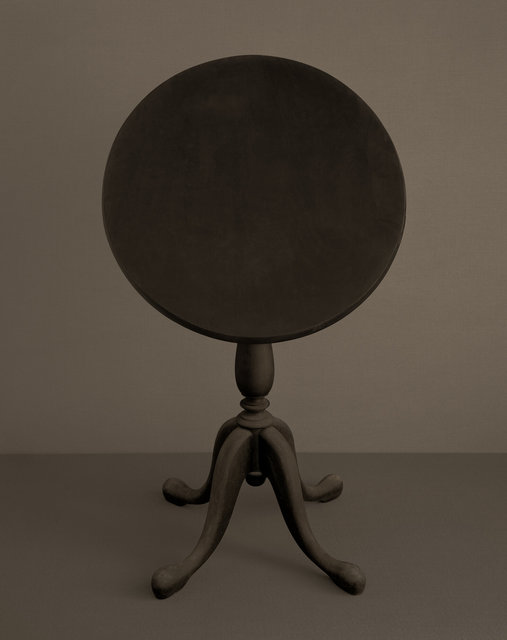 Tilt Top Table, (circle), c2023