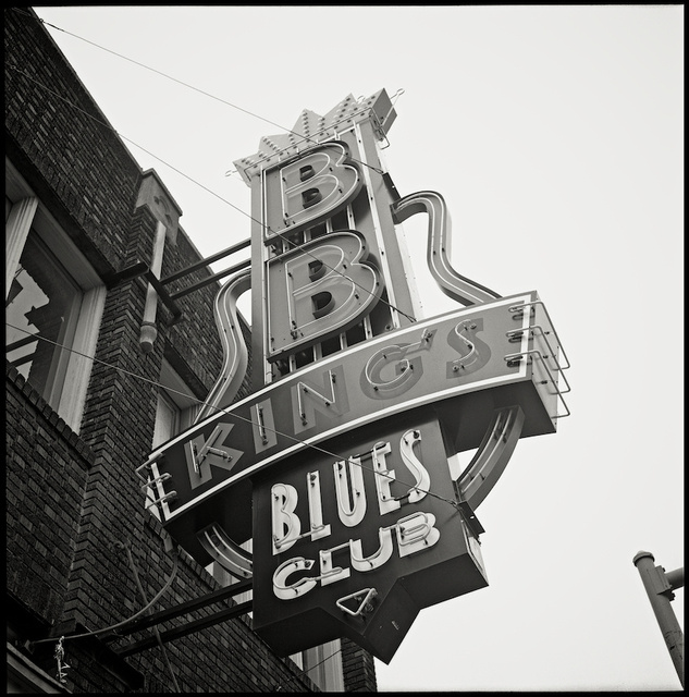 BB Kings Blues Club sign