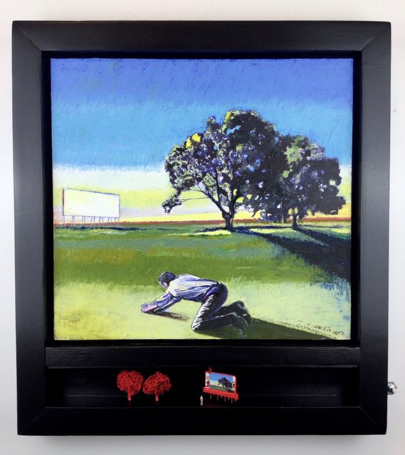 Tim Desclouds - "The Land Scraper", a nod to Gustave Calliebotte