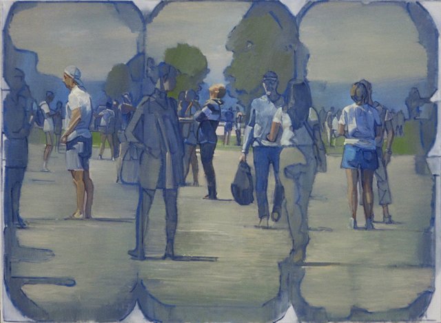Tom Campbell - Three People in a Crowd