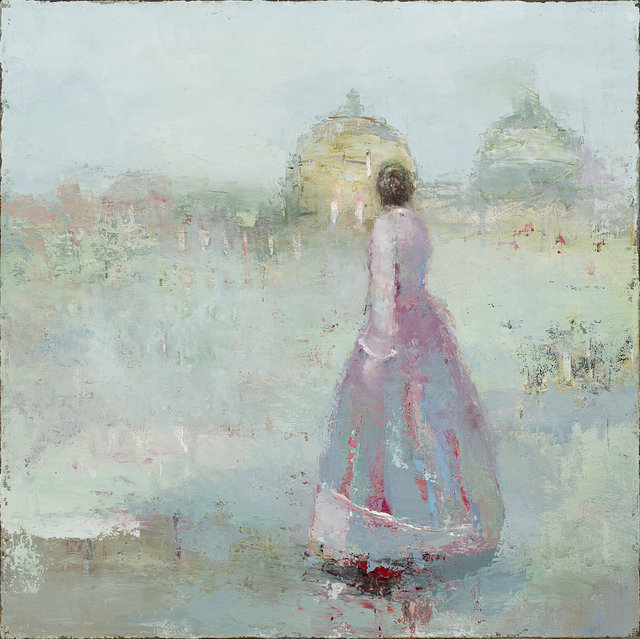 France Jodoin - A butterfly sat proudly perking on a rose