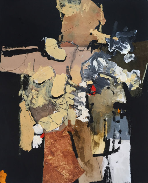 Jean-Francois Provost - Matiere en mouvement sur fond noir 2