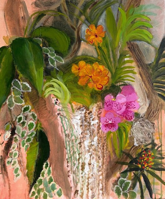 Bryna Cohen - Orchid in the Wood