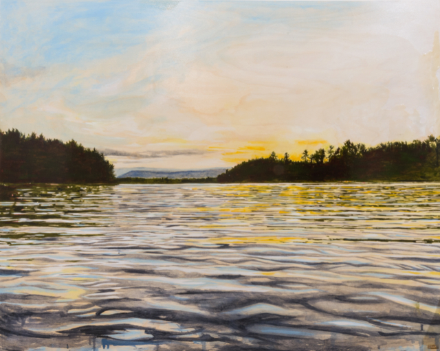 Sarah Hatton - Arrive at Twilight (Lac Poisson Blanc)