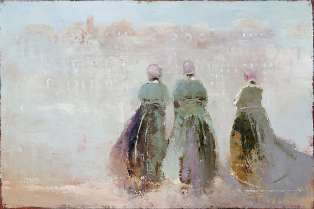 France Jodoin - The fog rubs it's back upon window panes
