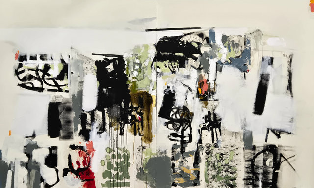 Jean-François Provost - Le Passage des géants (diptych)