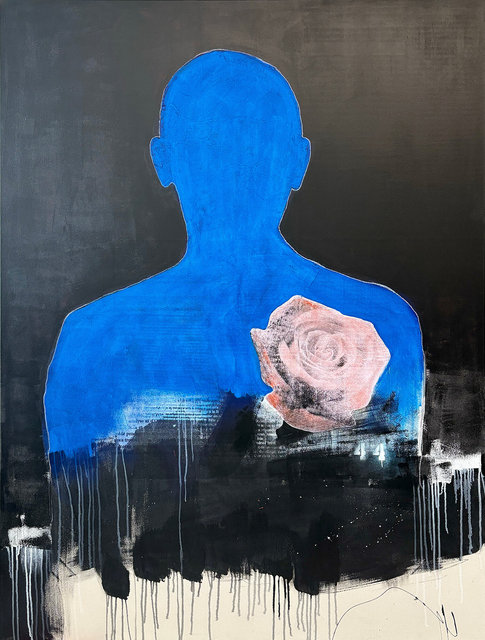 Denis Dulude - Obama (Rose rose)