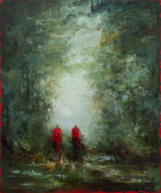 A breath of pine and the woodsong fog