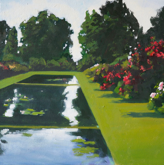 SOLD Hilda Oomen - Water Garden