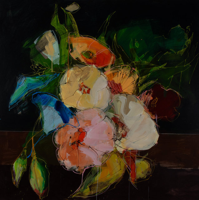 Drew Klassen - Flower piece after Rachel Ruysch (2)