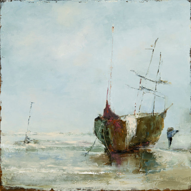 France Jodoin - The wind works like a hand whose fingers comb the sky