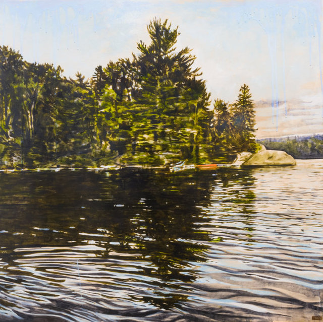 Sarah Hatton - Red Blue Haven (Lac Poisson Blanc)