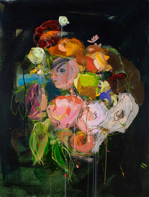 Drew Klassen - Flower piece after Rachel Ruysch (1)