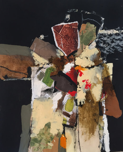 Jean-Francois Provost - Matiere en mouvement sur fond noir 1