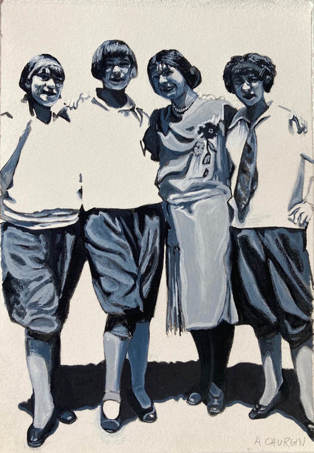 Friends Standing