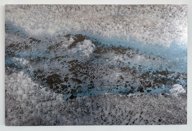 Leslie Reid - Approaching Lowell Glacier