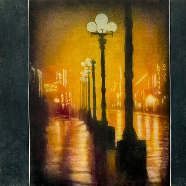 Coburn's 1910 Broadway at Night